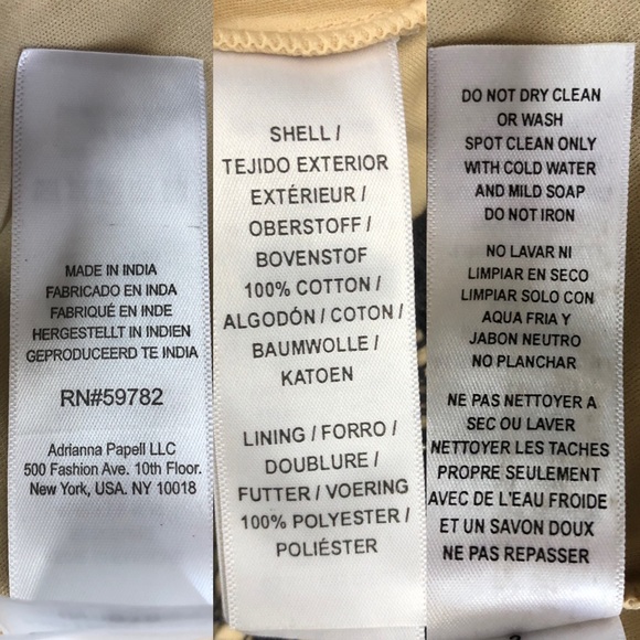 New Aidan Mattox Black 3/4 Sleeve Cocktail Dress 4 - Picture 13 of 15